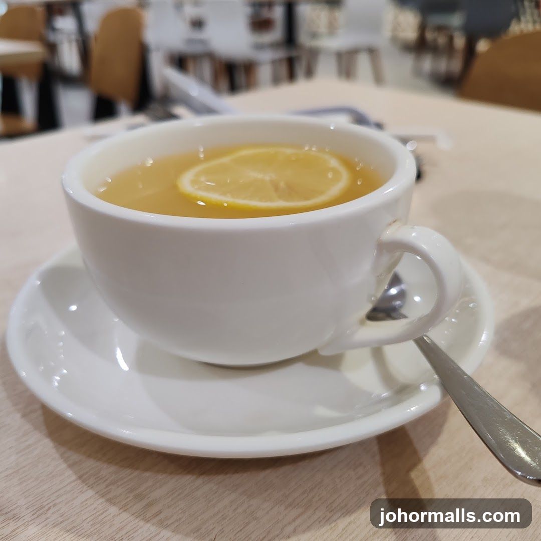Hot Tea with Lemon