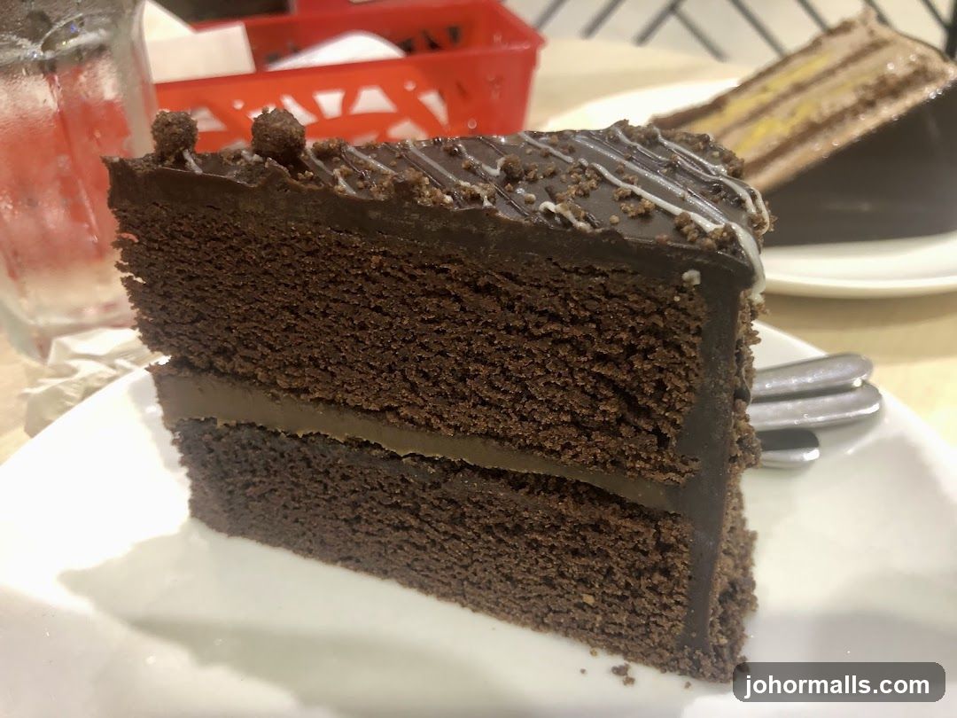 Chocolate Cake Slice