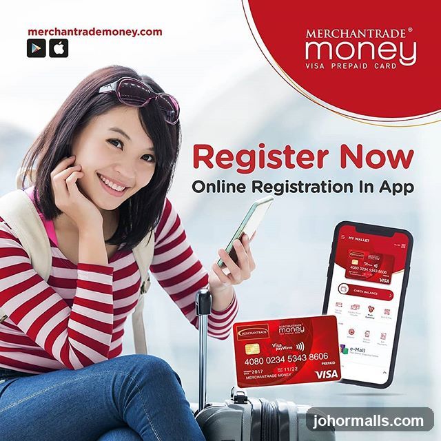 Merchantrade Money Visa Prepaid Card Advertisement