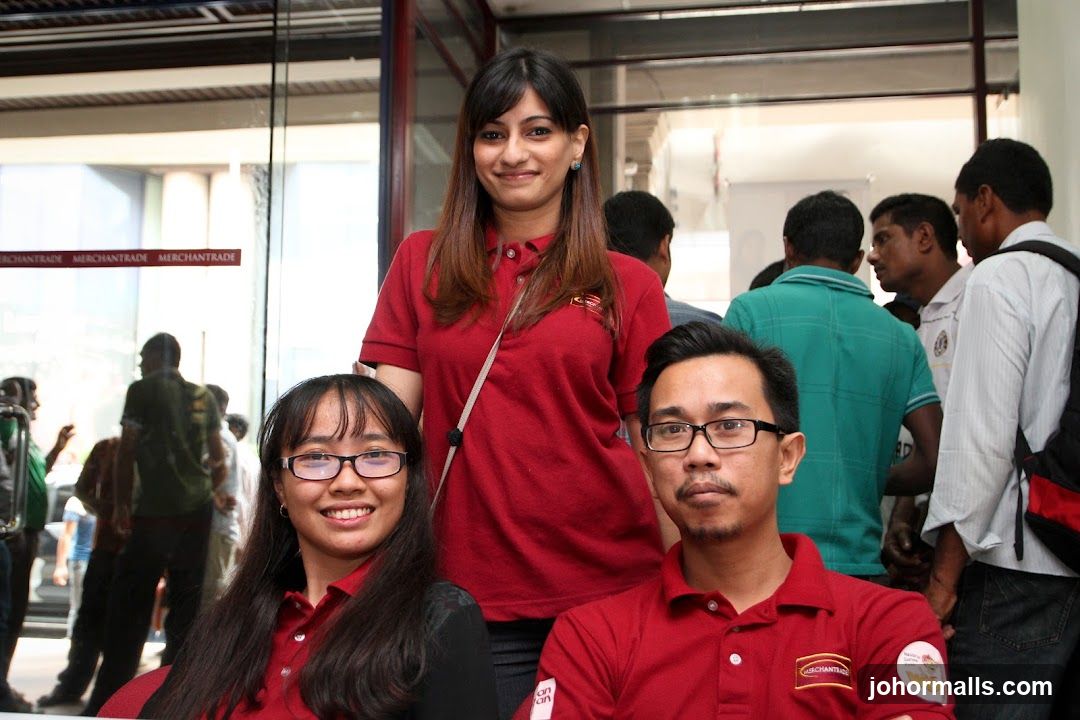 People in Red Shirts