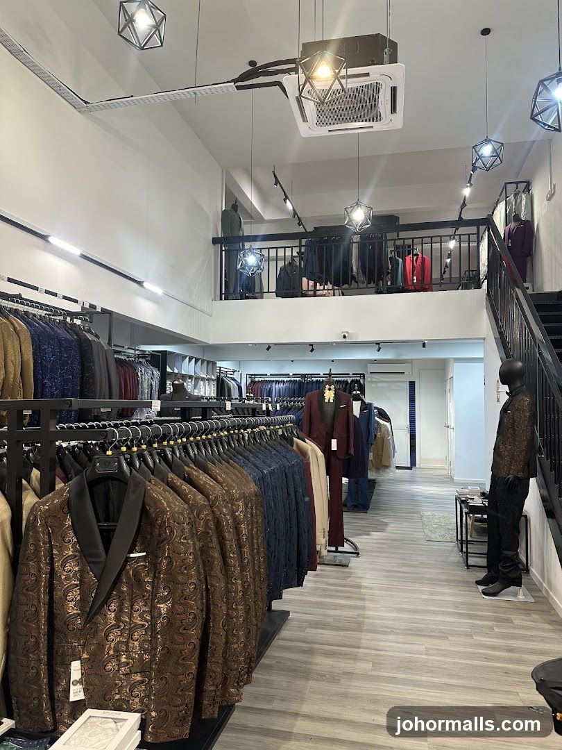 Men's Formal Wear Store Interior