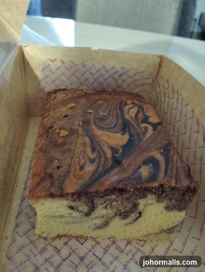 Marble Cake Slice