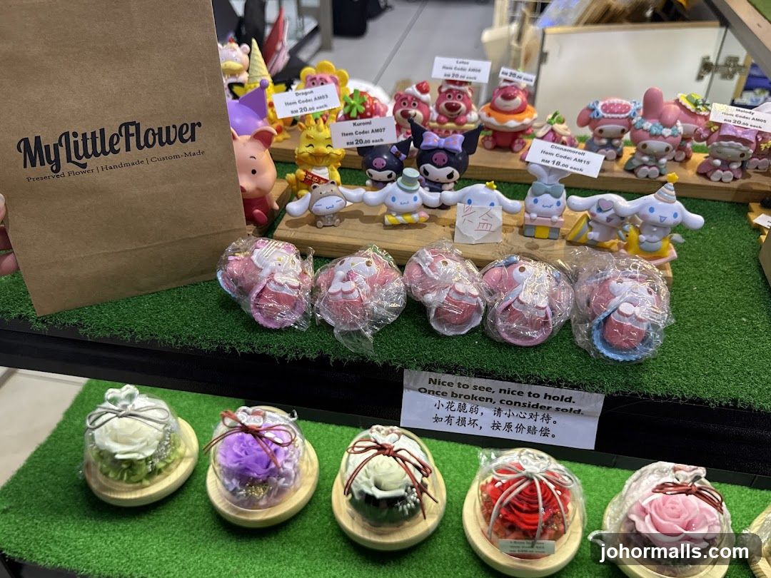 MyLittleFlower (Paradigm Mall) - 会睡觉的真花， 永生花，夜光花礼品专卖店