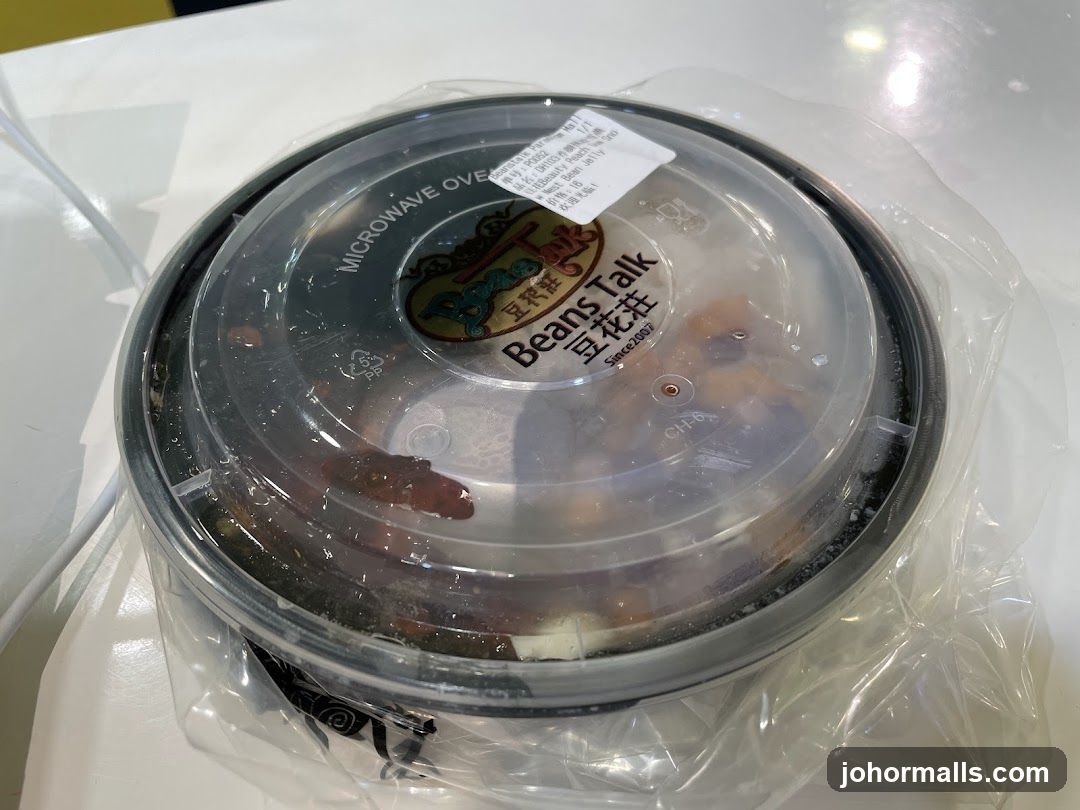 Takeout Container from Beans Talk