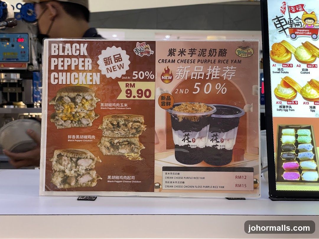 Food Menu Display