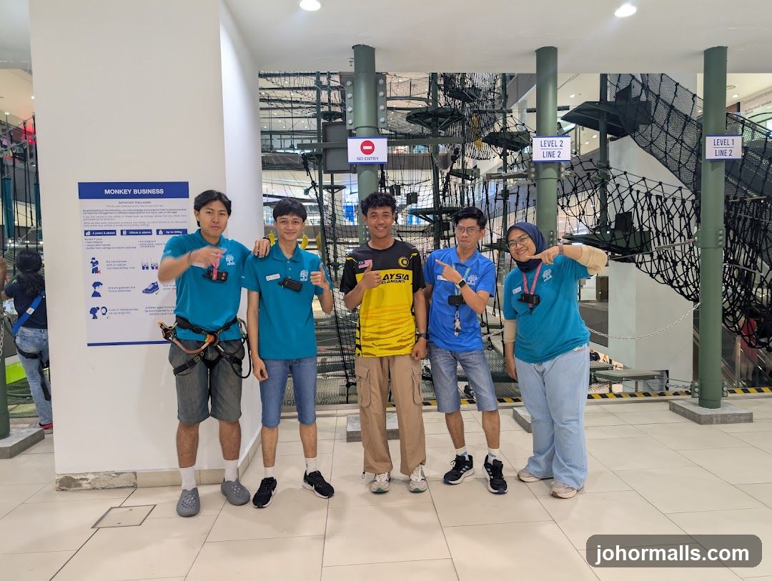 Group Posing at Adventure Park