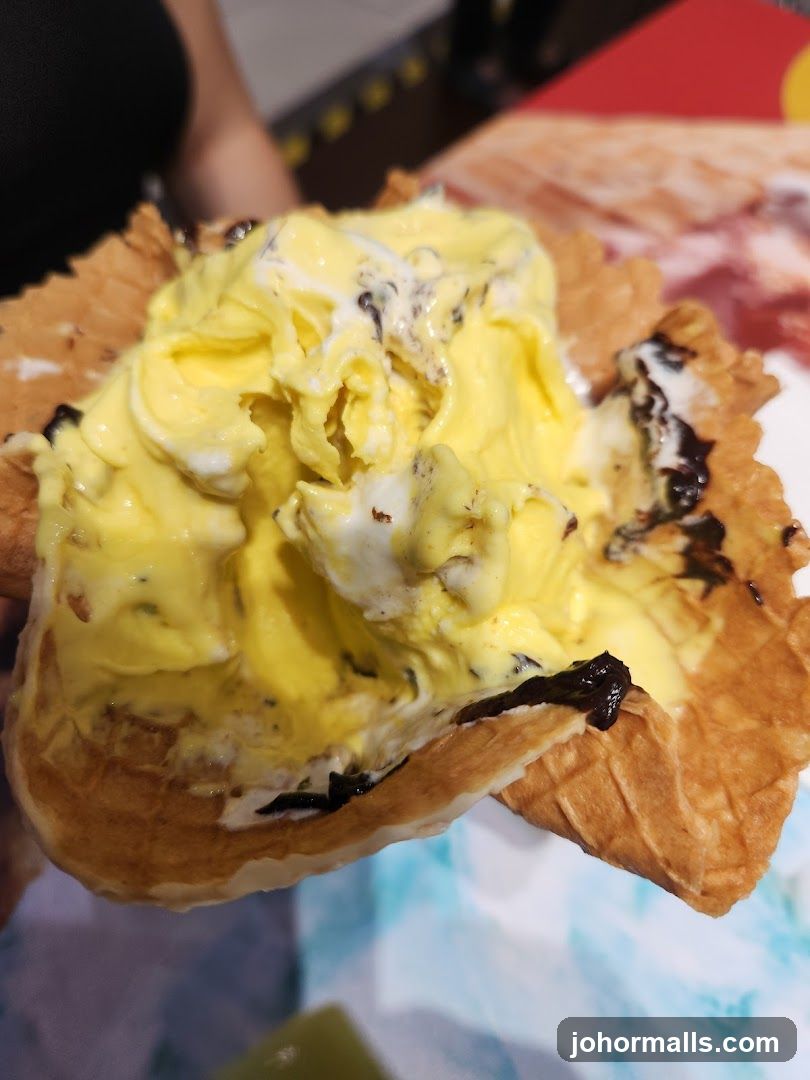 Ice Cream in a Waffle Cone
