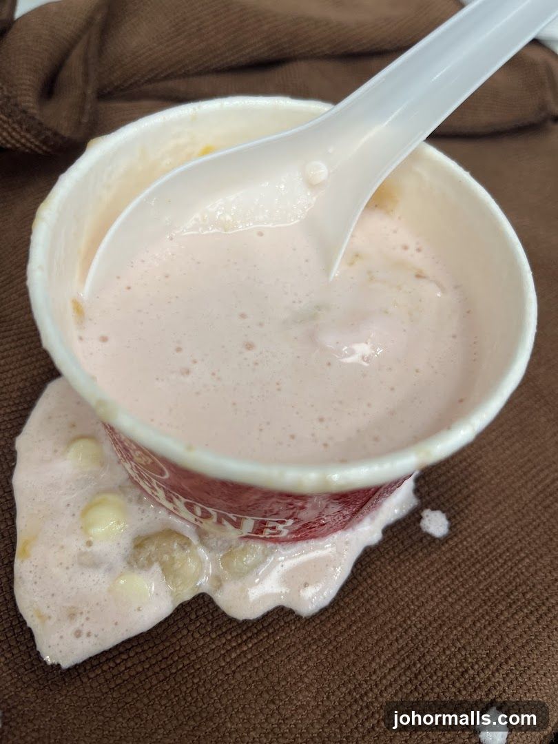 Spilled Ice Cream