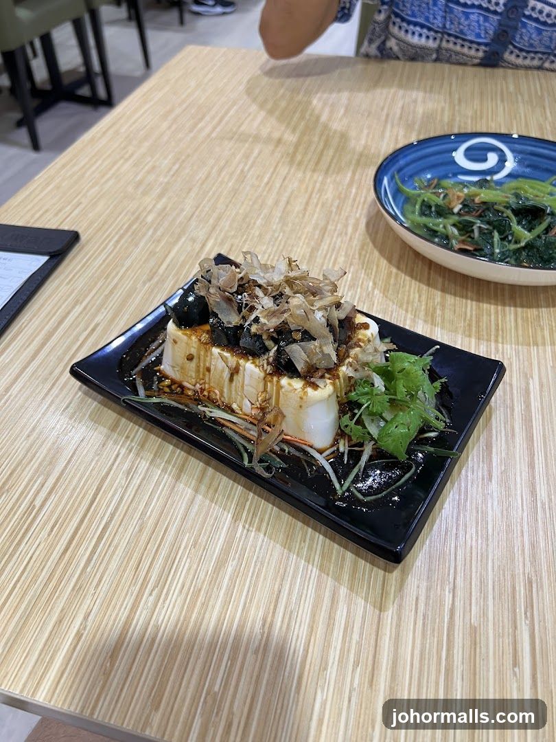 Tofu with Century Eggs