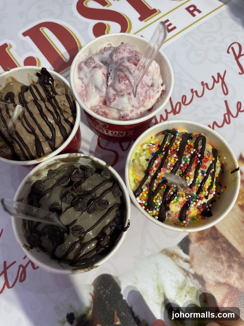 Four Cups of Ice Cream