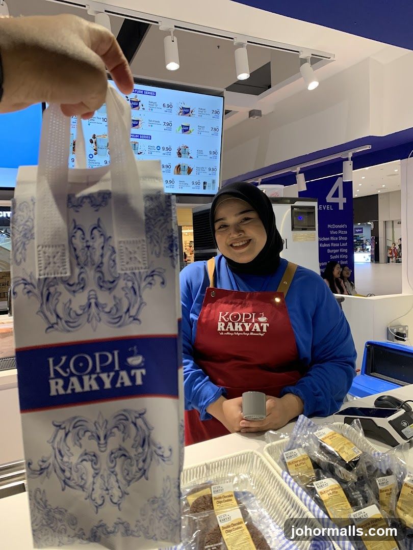 Kopi Rakyat Staff with Merchandise