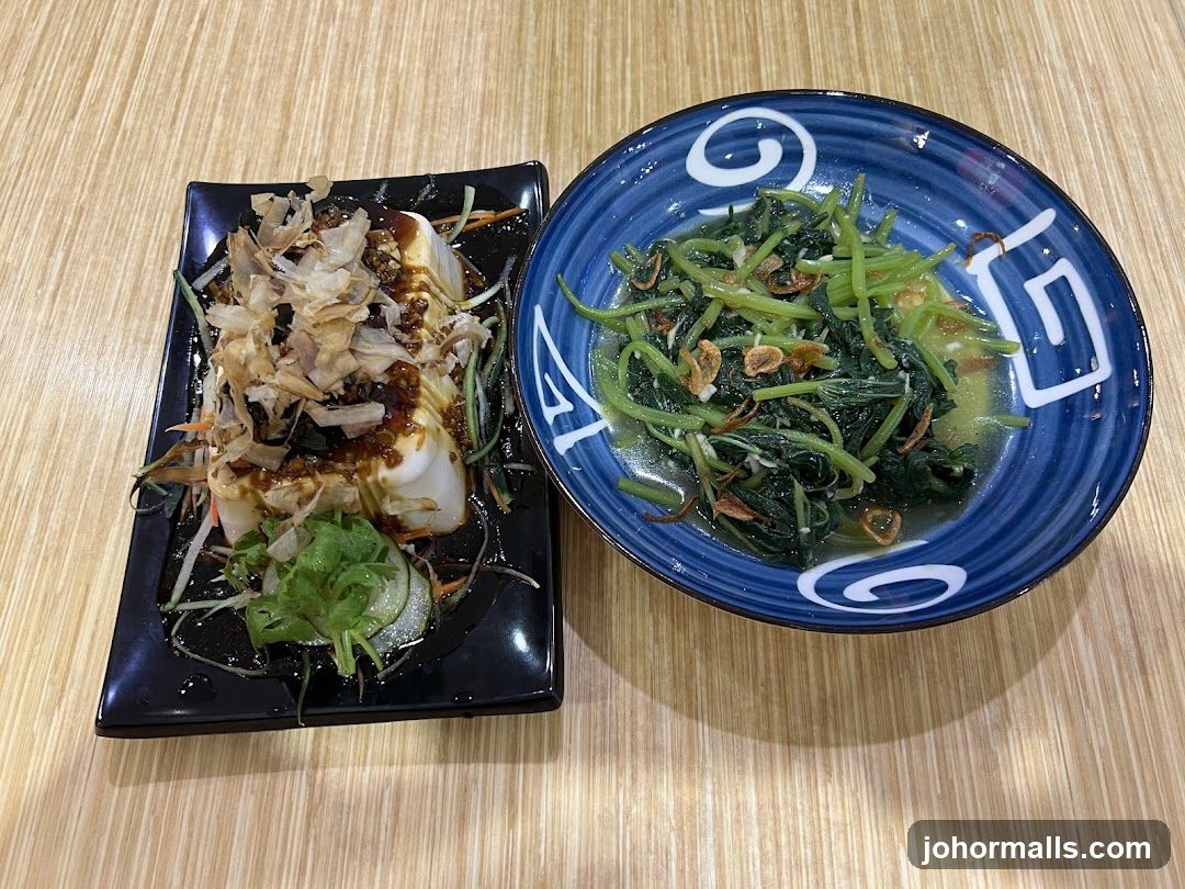 Tofu and Greens