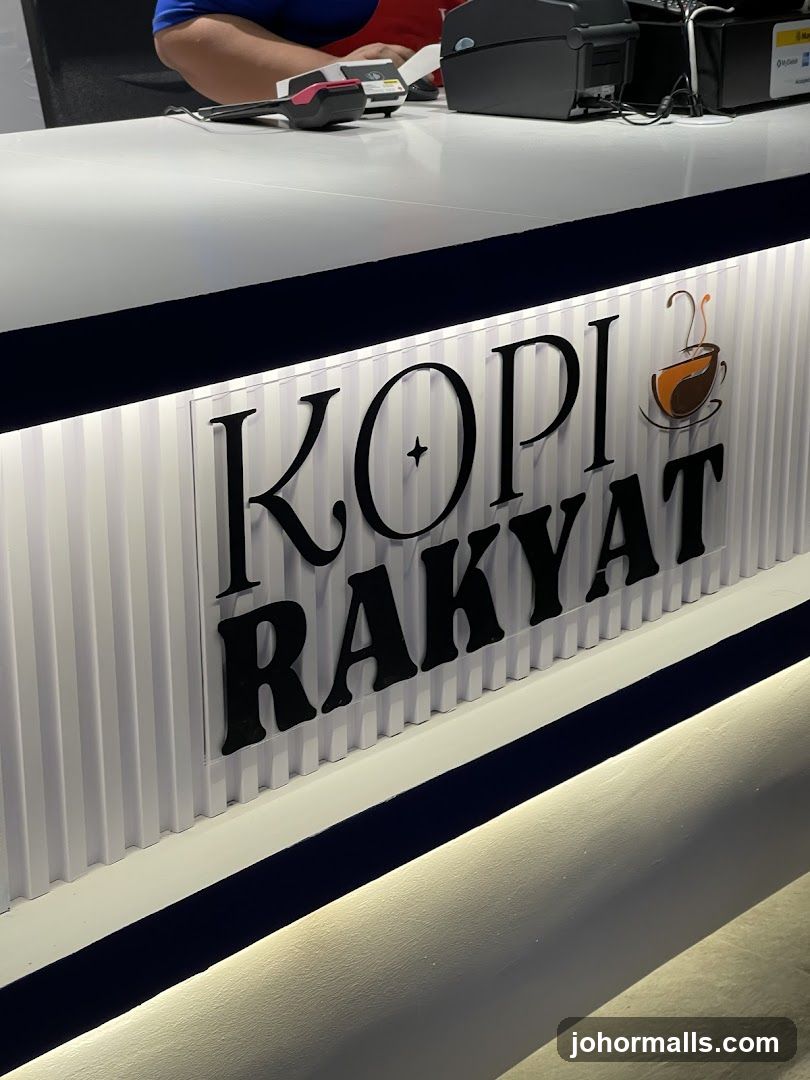 Kopi Rakyat Counter