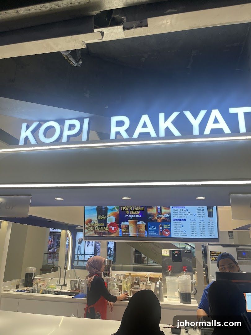 Kopi Rakyat Menu