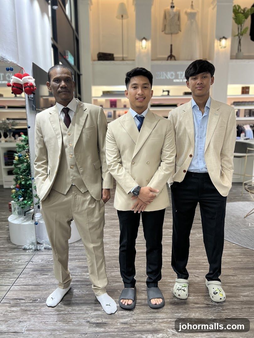 Three men in suits