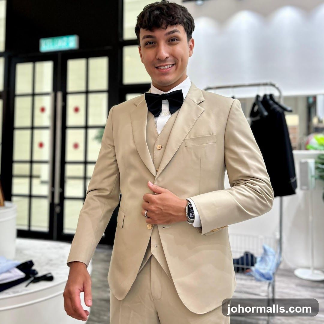 Man in a Tan Suit