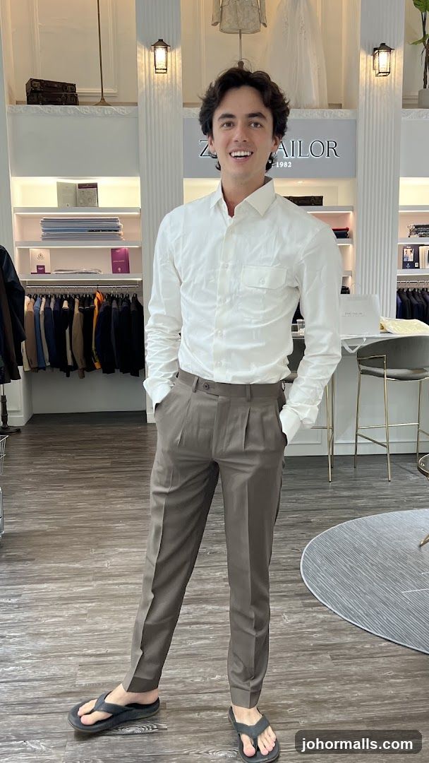 Man in Tailor Shop