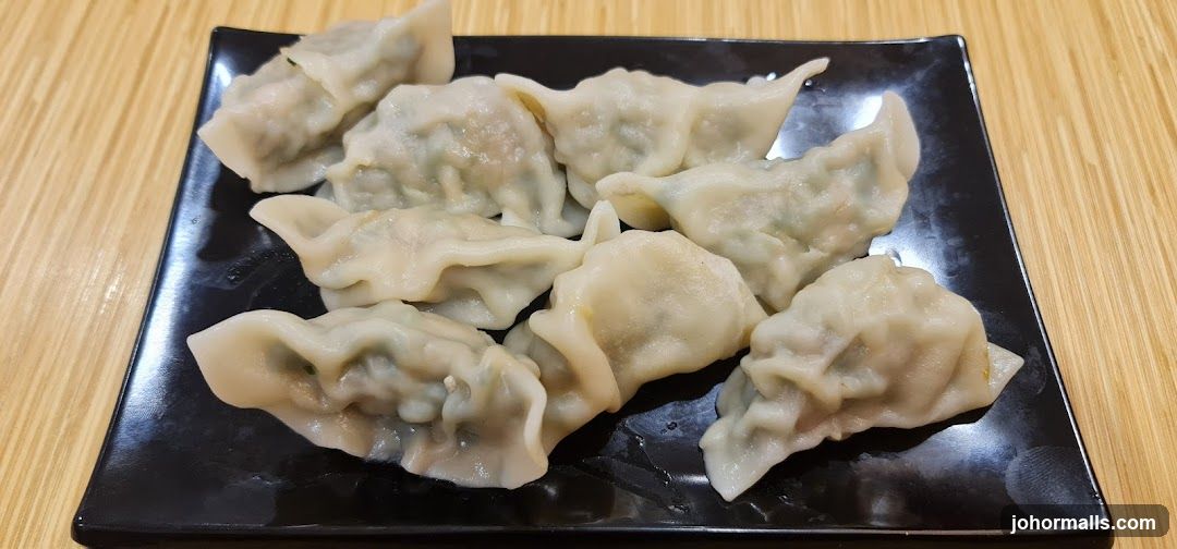 Dumplings on a Plate