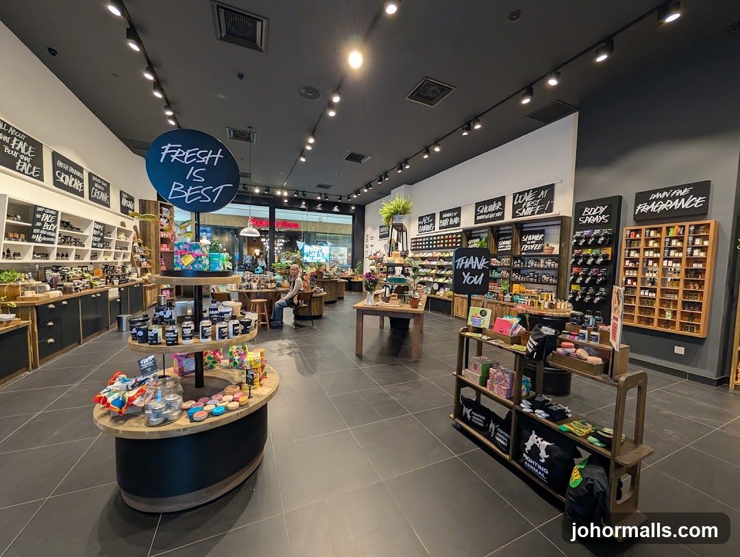 Lush Cosmetics Store Interior