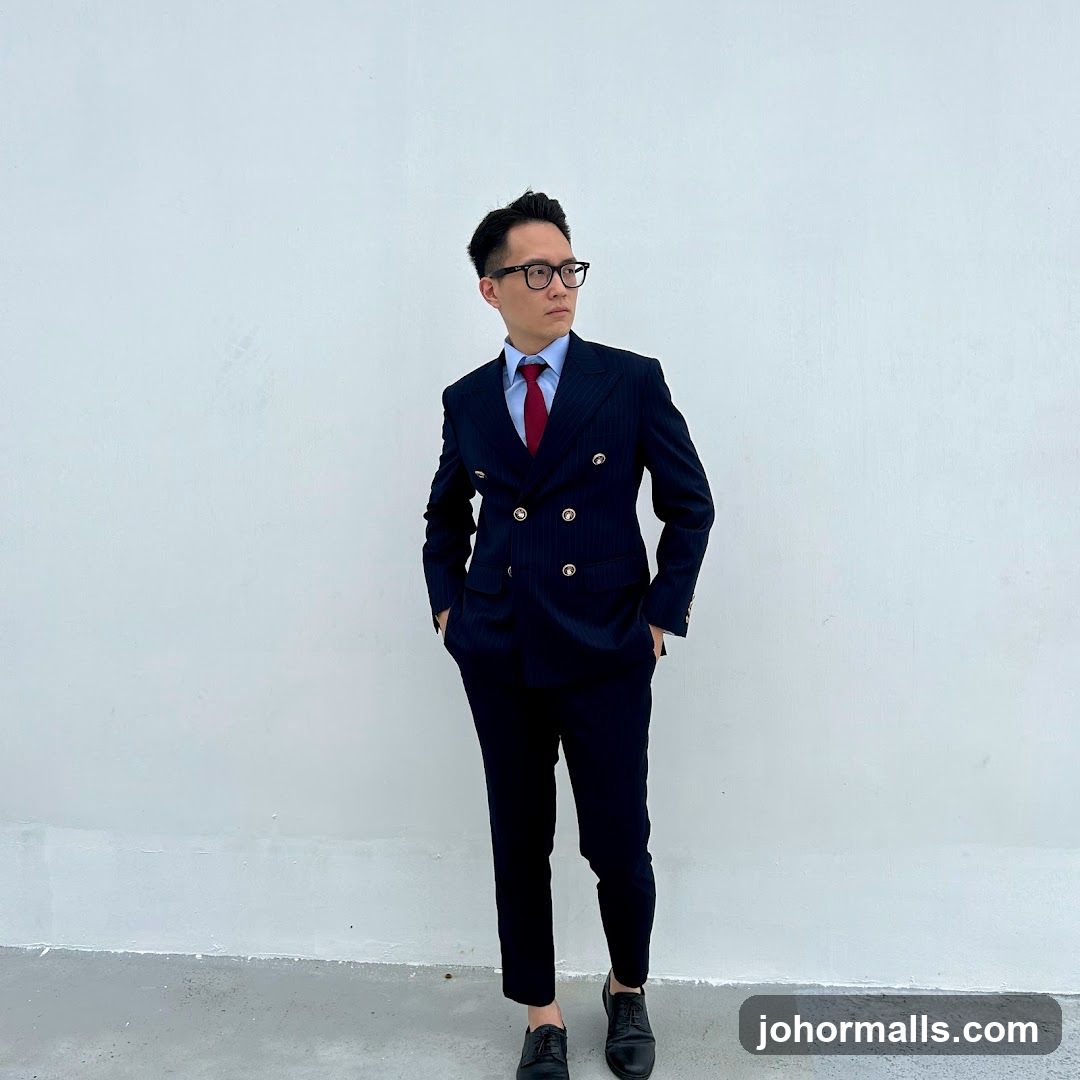Man in a Double-Breasted Suit