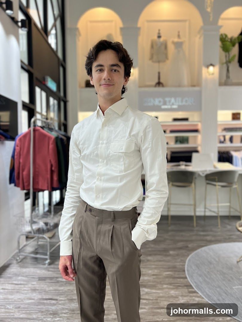 Man in Tailor Shop