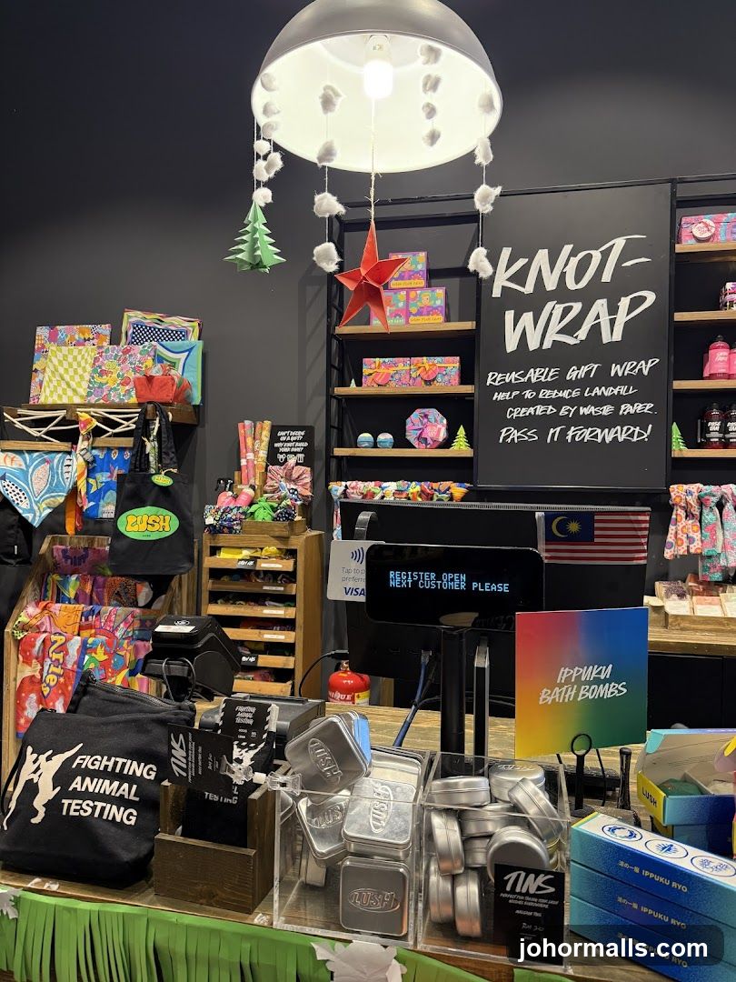 Lush Store Display