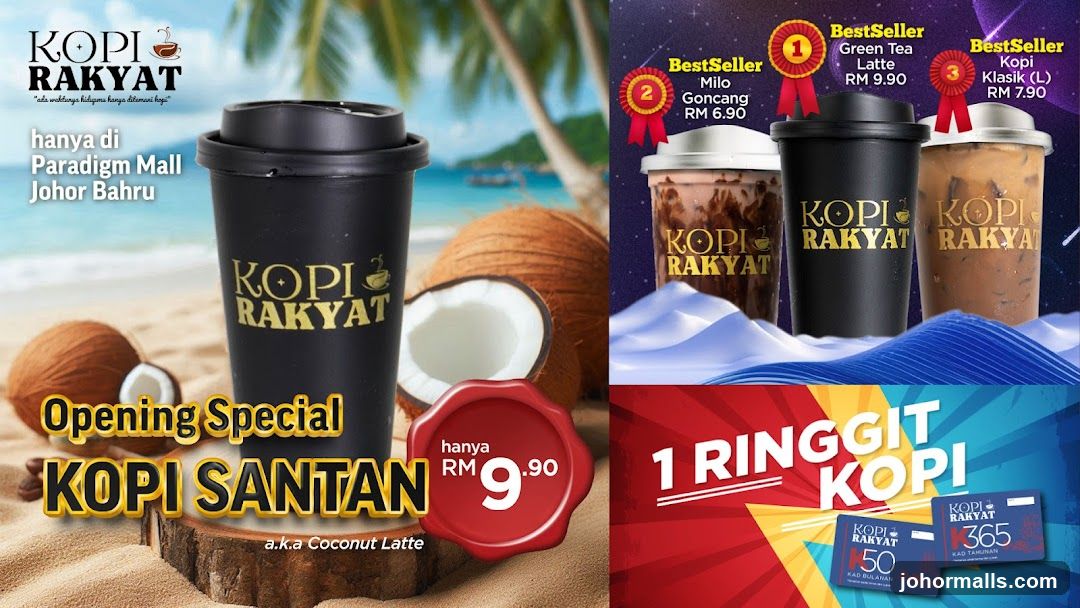 Kopi Rakyat Promotions