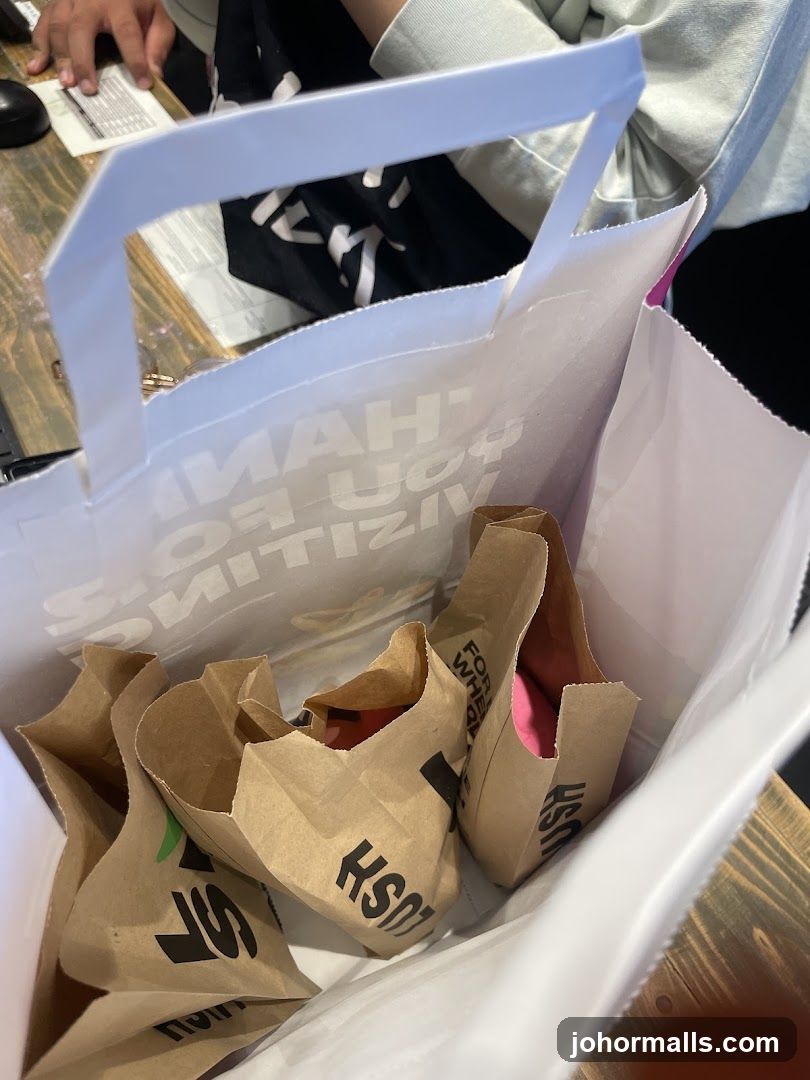 Lush Shopping Bags