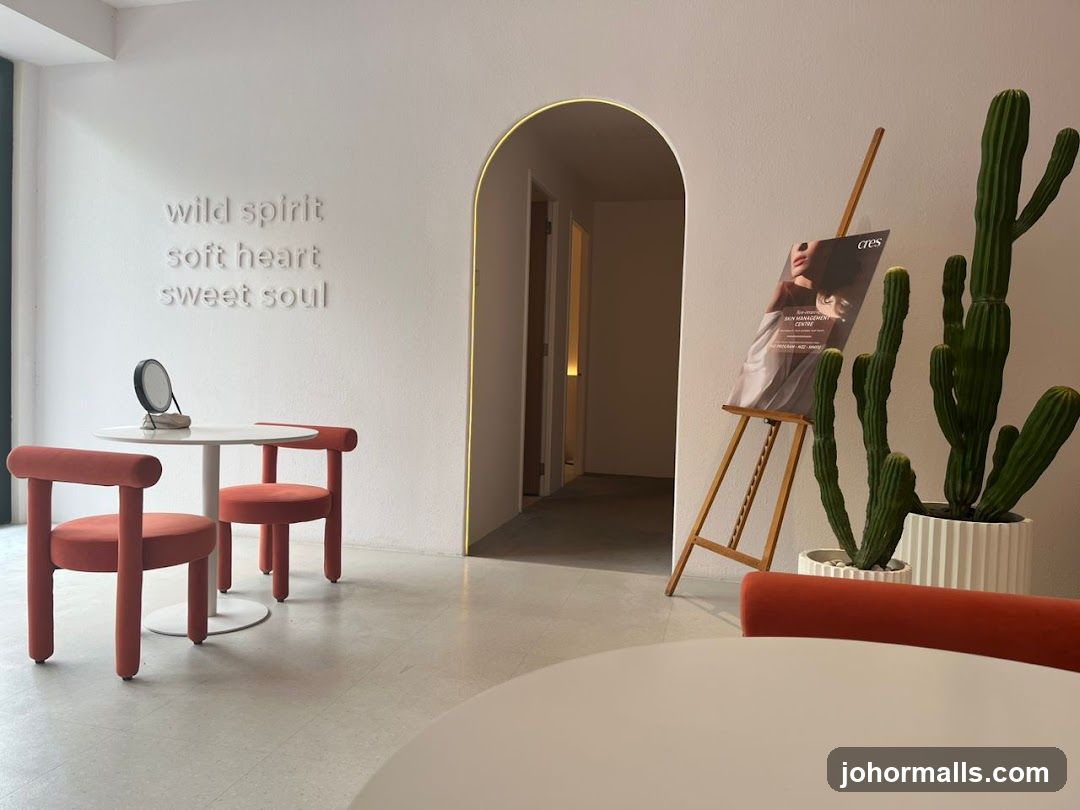Interior of a modern spa or salon