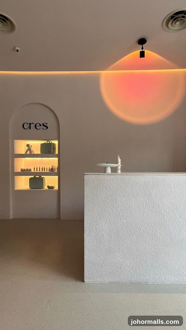 Interior of a modern salon or spa