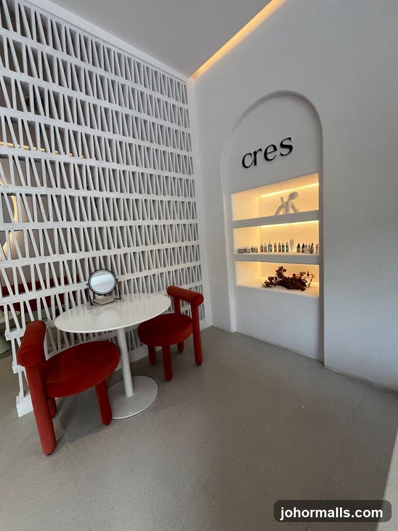 Interior of a modern salon or boutique