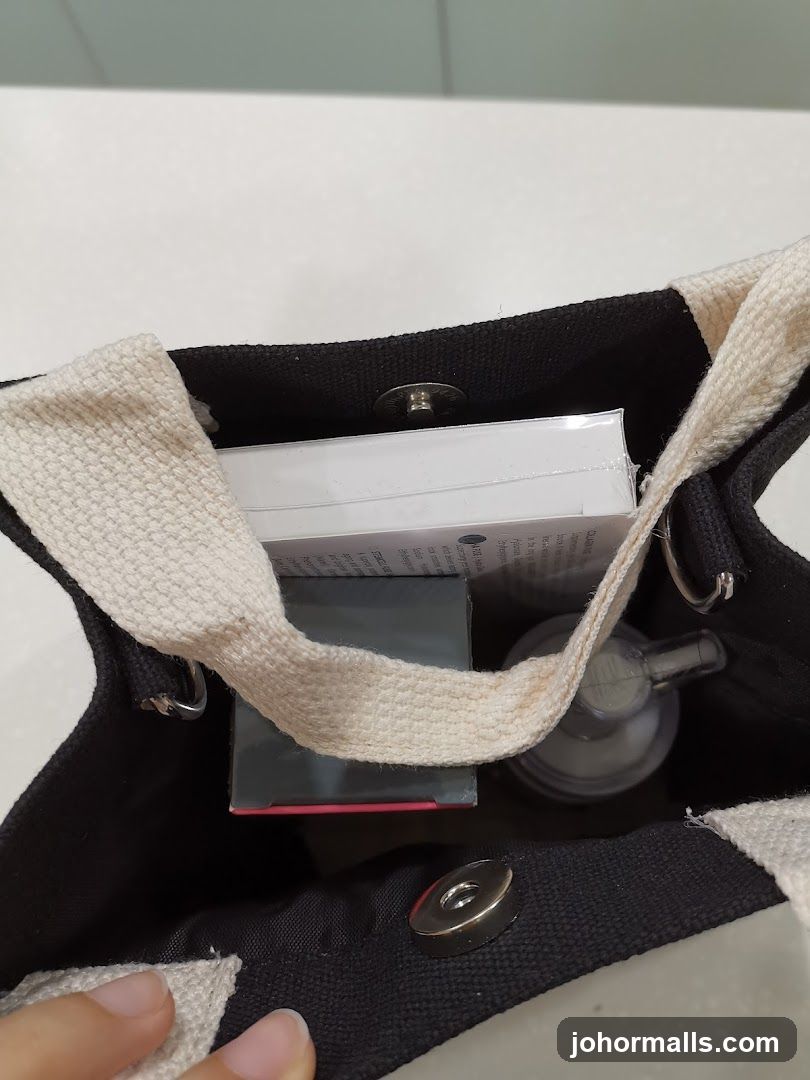 Contents of a tote bag