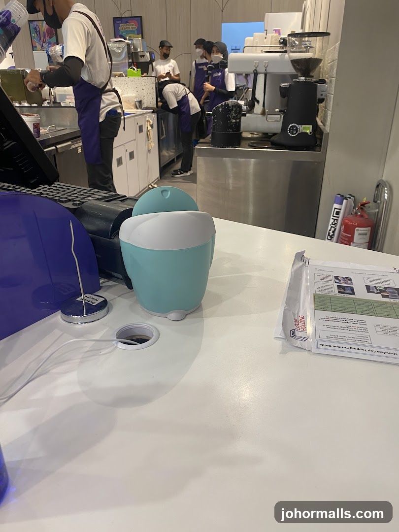 Cafe Counter with Staff