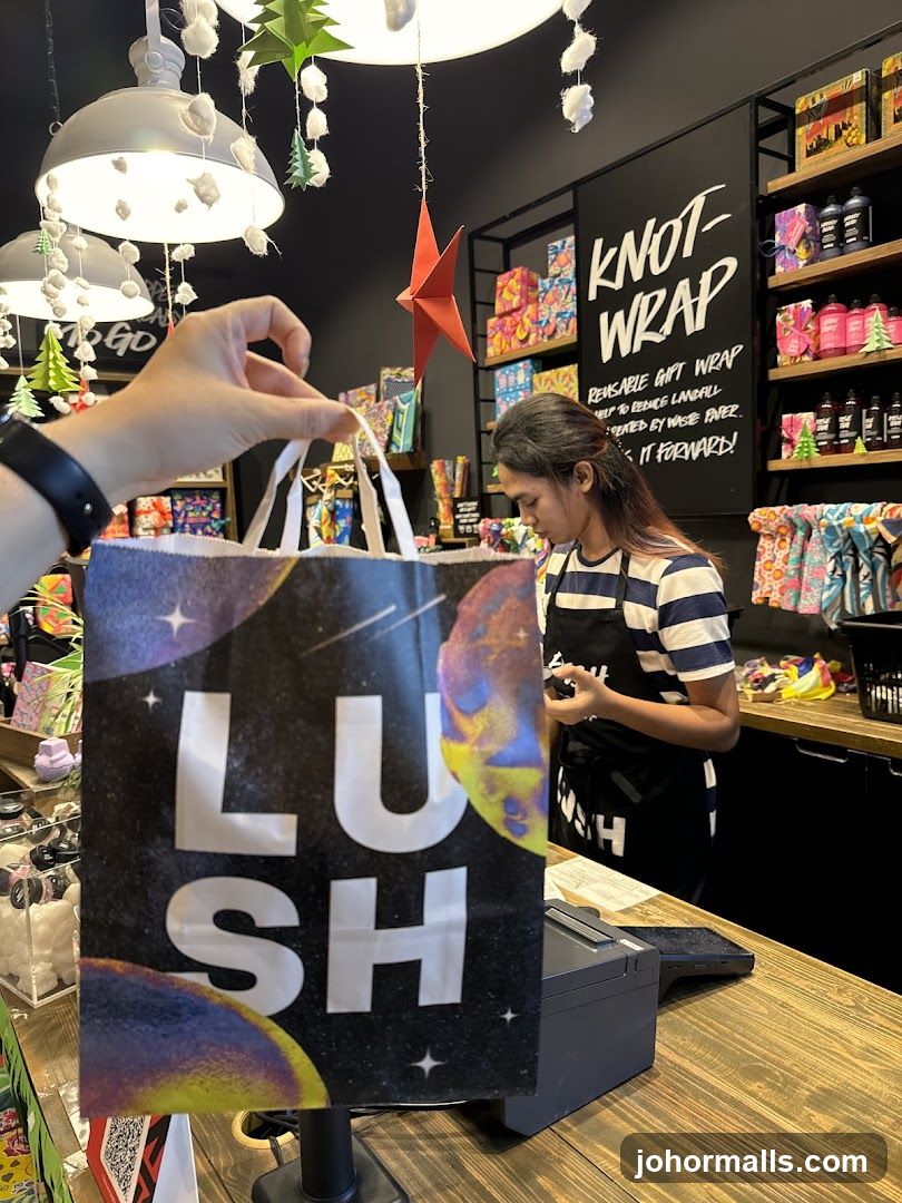 Lush Shopping Bag