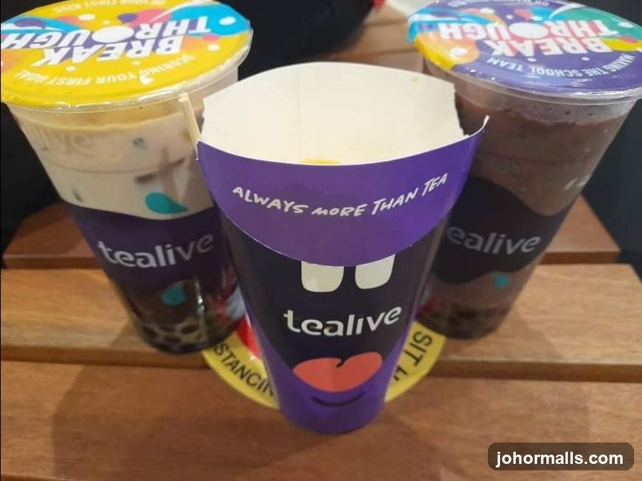Tealive Drinks