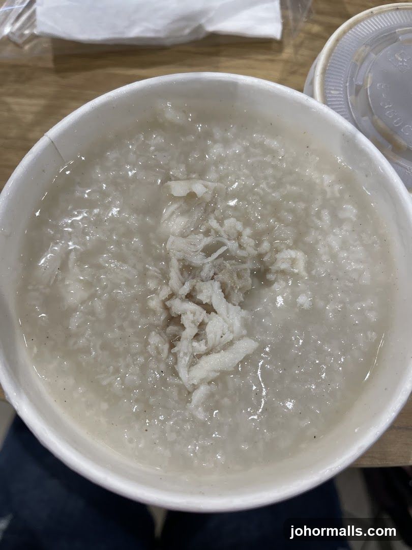 Congee with Shredded Meat