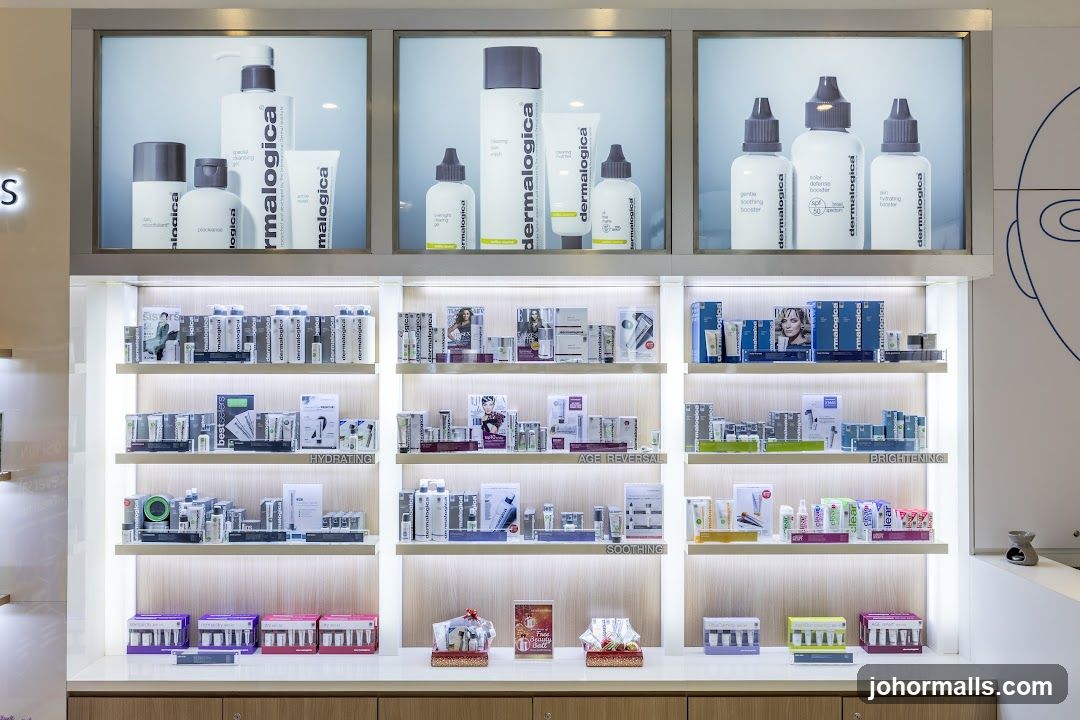 Skincare Product Display