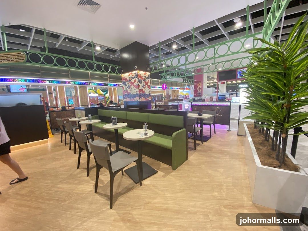 Cafe Interior with Seating