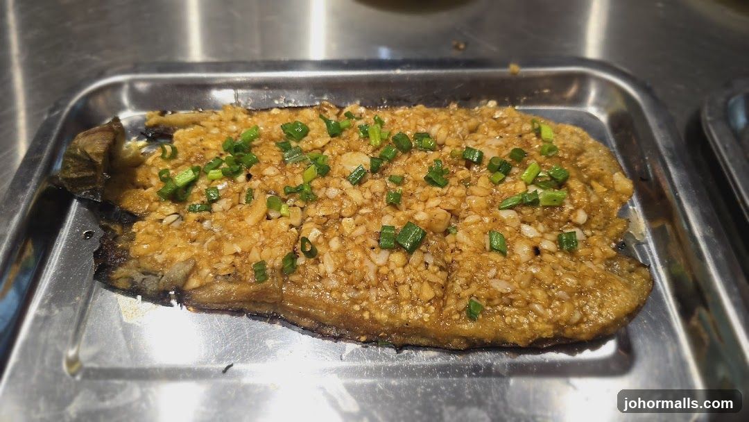 Grilled Eggplant with Garlic and Scallions