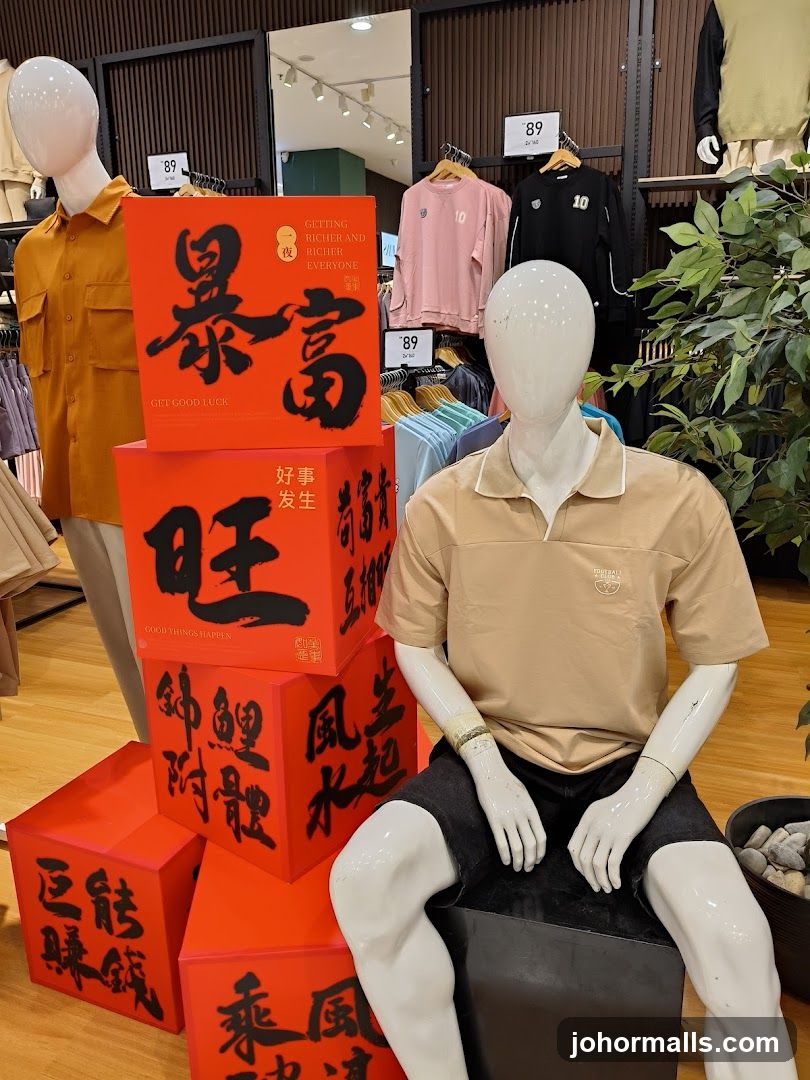Chinese New Year Decorations in a Store