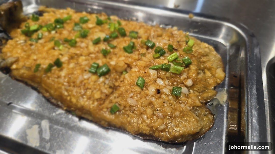 Fish with Garlic and Scallions