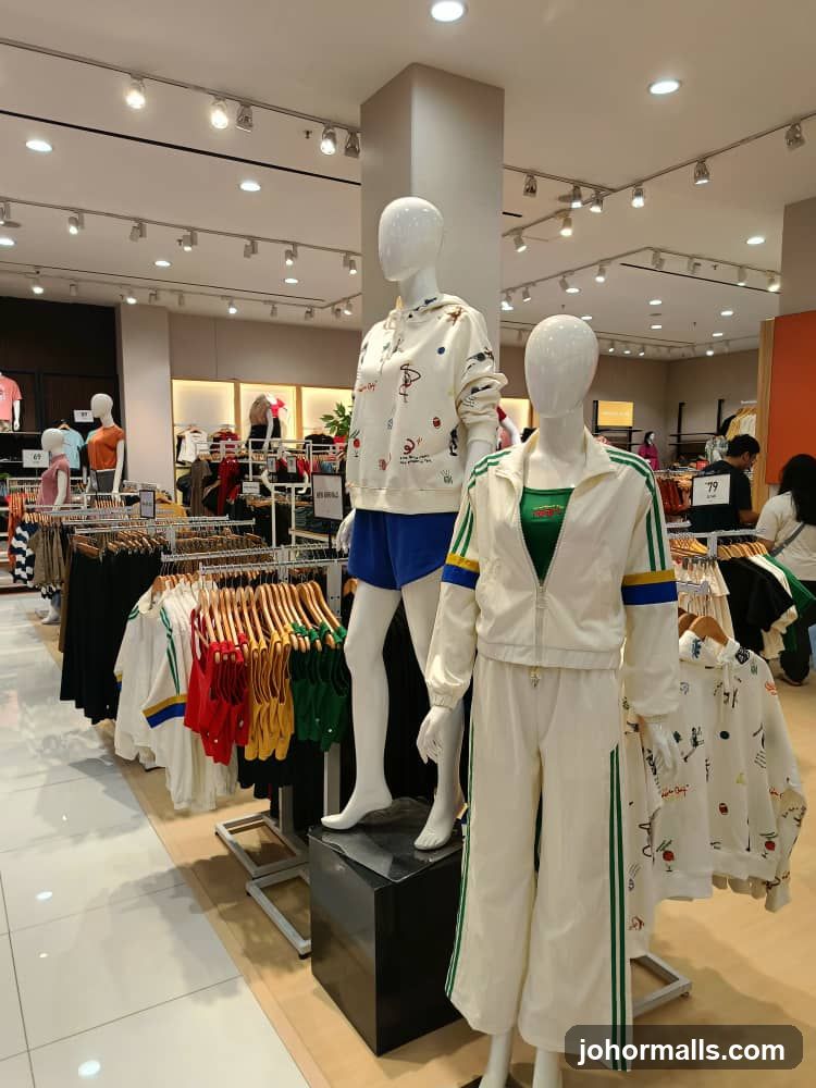 Mannequins in a clothing store