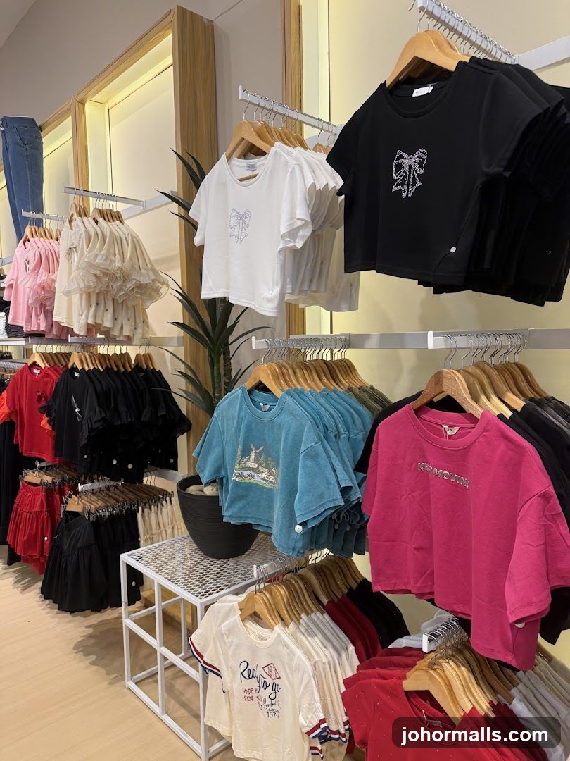 Children's Clothing Display