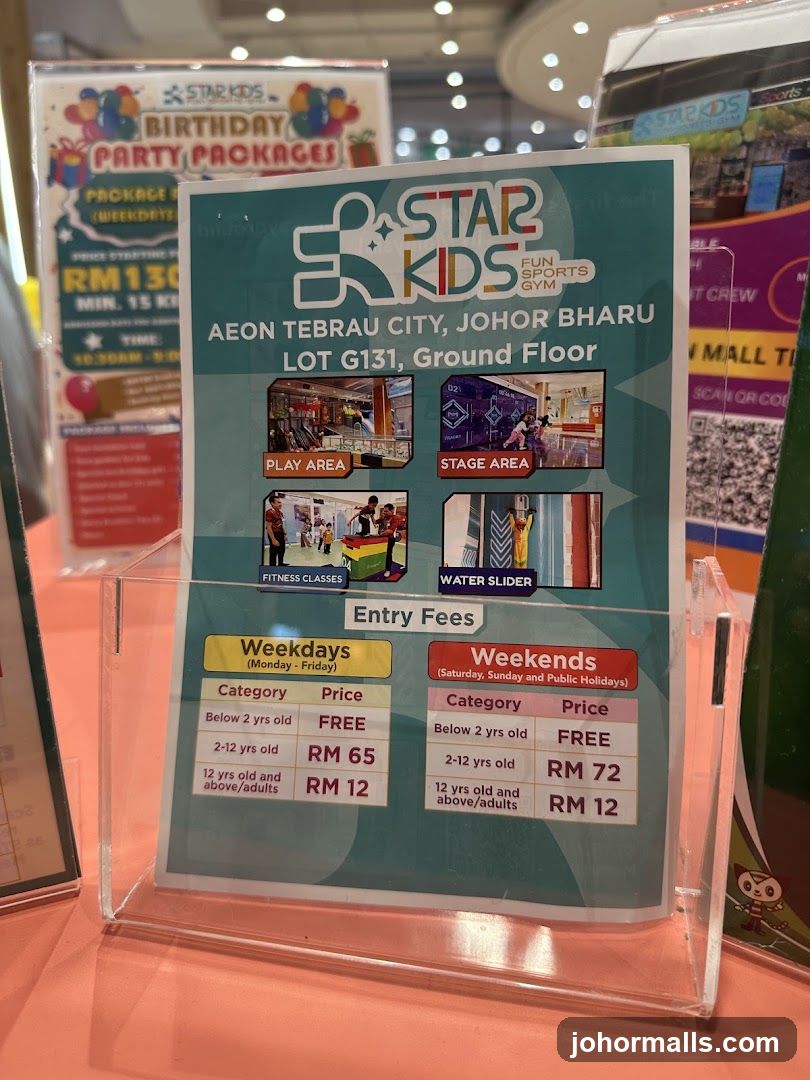 Star Kids Fun Sports Gym Entry Fees