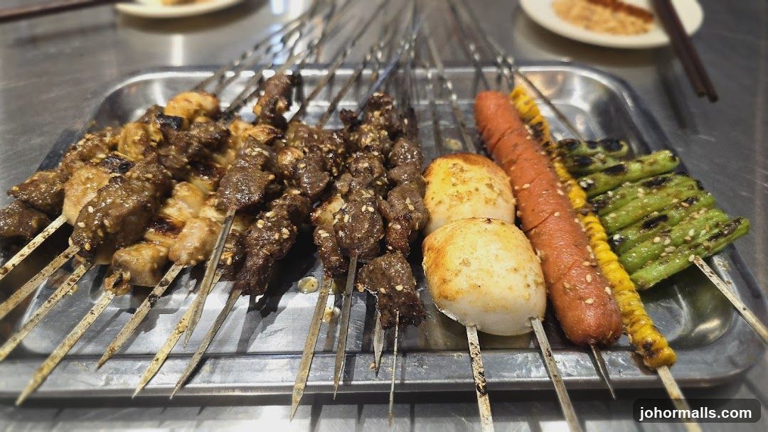 Assortment of Grilled Skewers