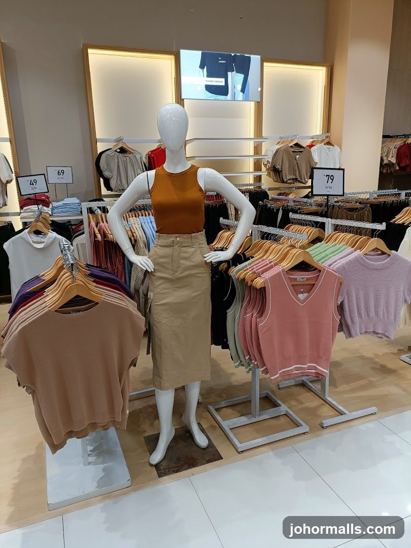 Mannequin in a Clothing Store