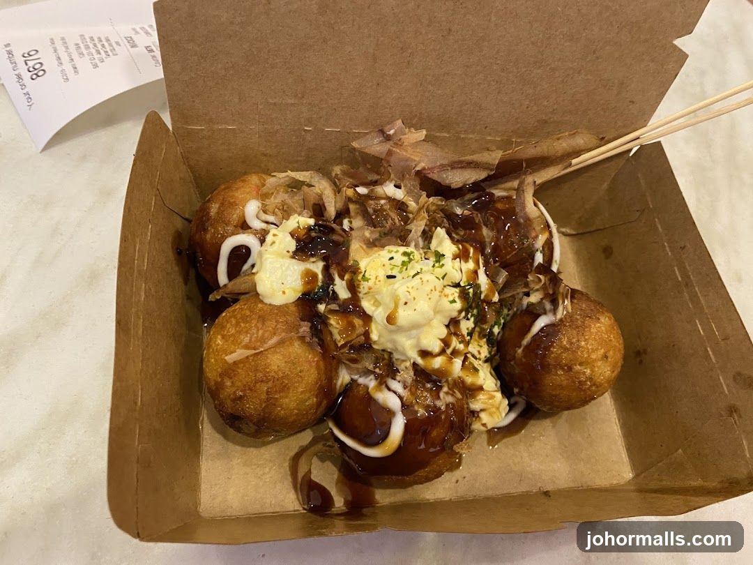 Takoyaki in a box