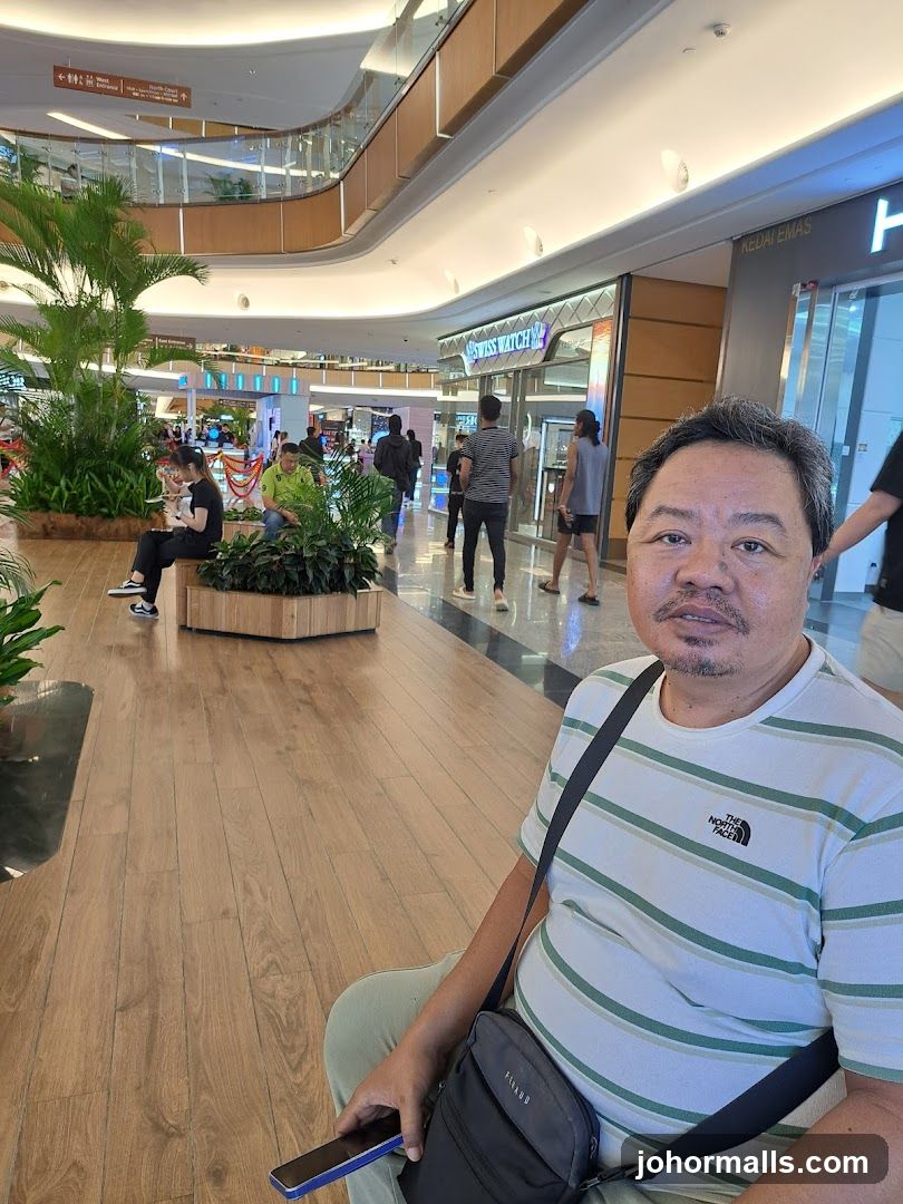 Man in Mall