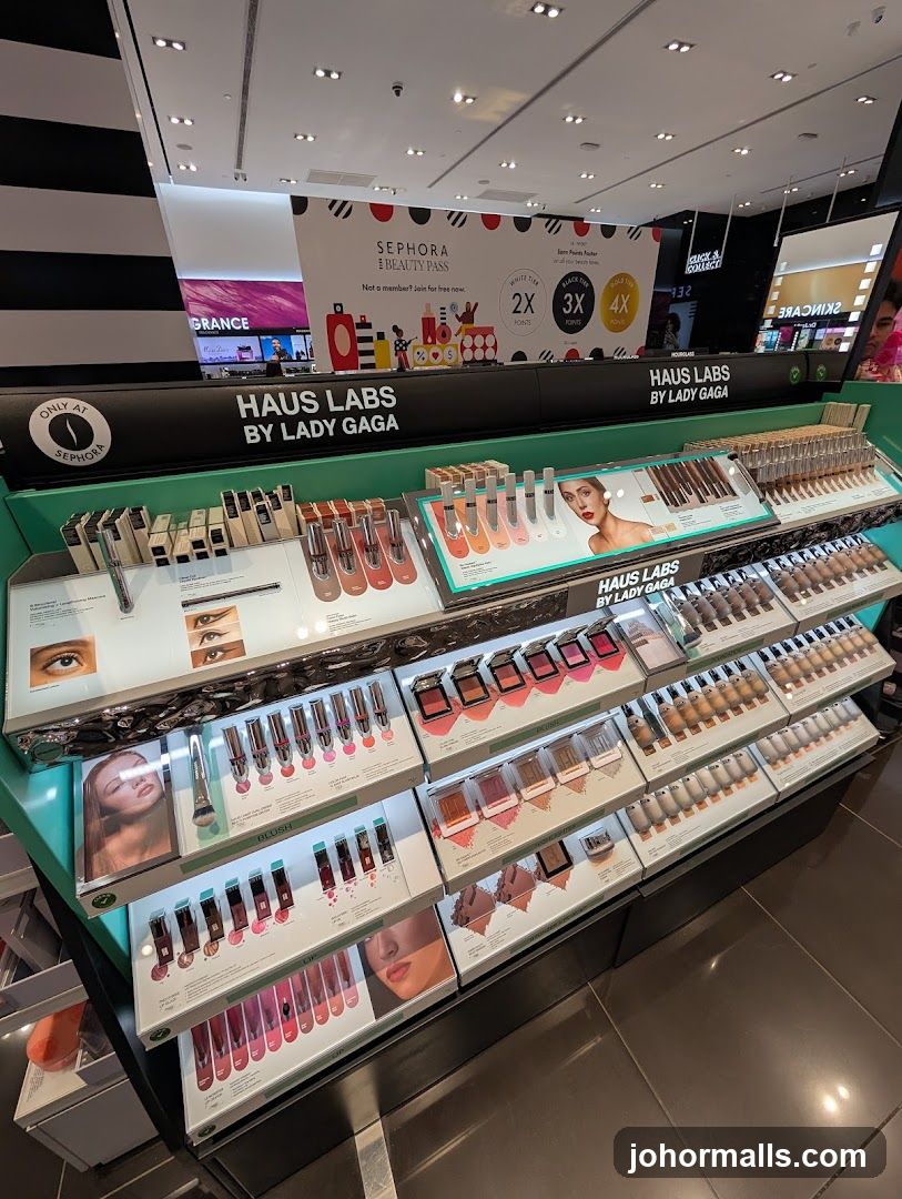 Sephora Makeup Display