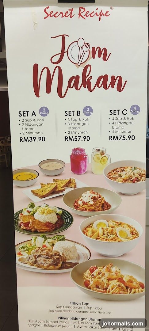 Secret Recipe Jom Makan Promotion